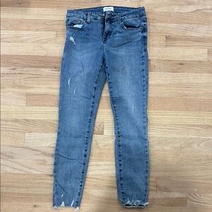 Pistola Blue Skinny Jeans with Tapered Leg